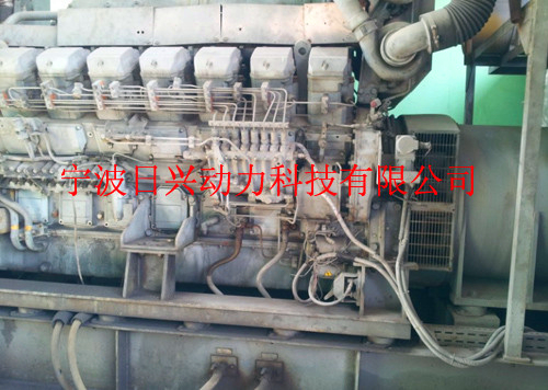 三菱R16柴油發(fā)動機(jī)后部裝置的檢測、修理